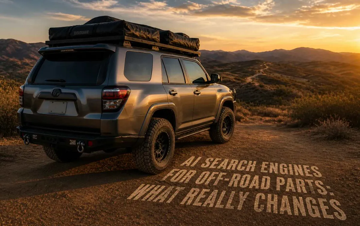 AI Search Engines For Off-Road Parts: What Really Changes