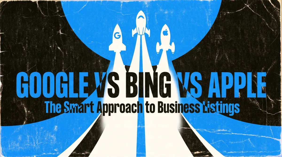The Smart Approach to Business Listings: Google vs Bing vs Apple